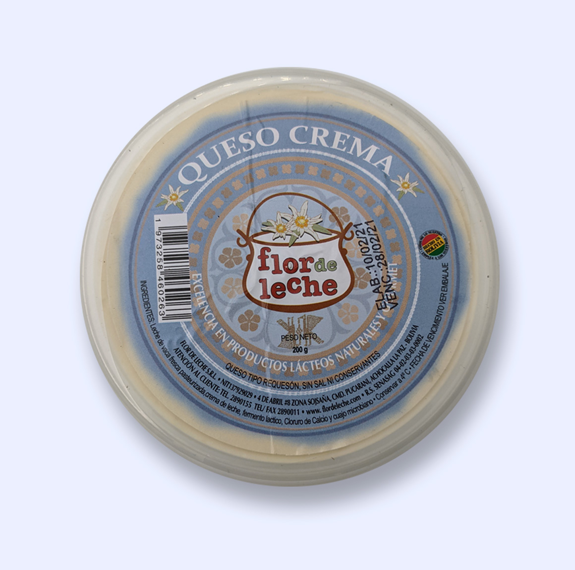 Queso Crema (200 grs.)