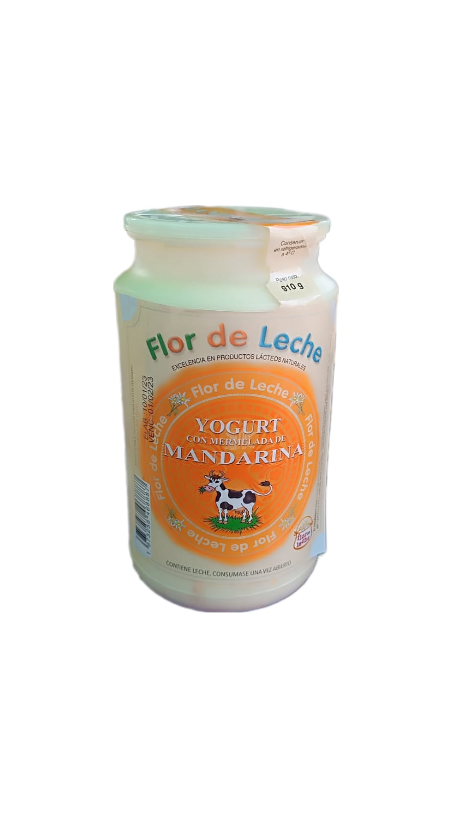 Yogurt de Mandarina (910g)