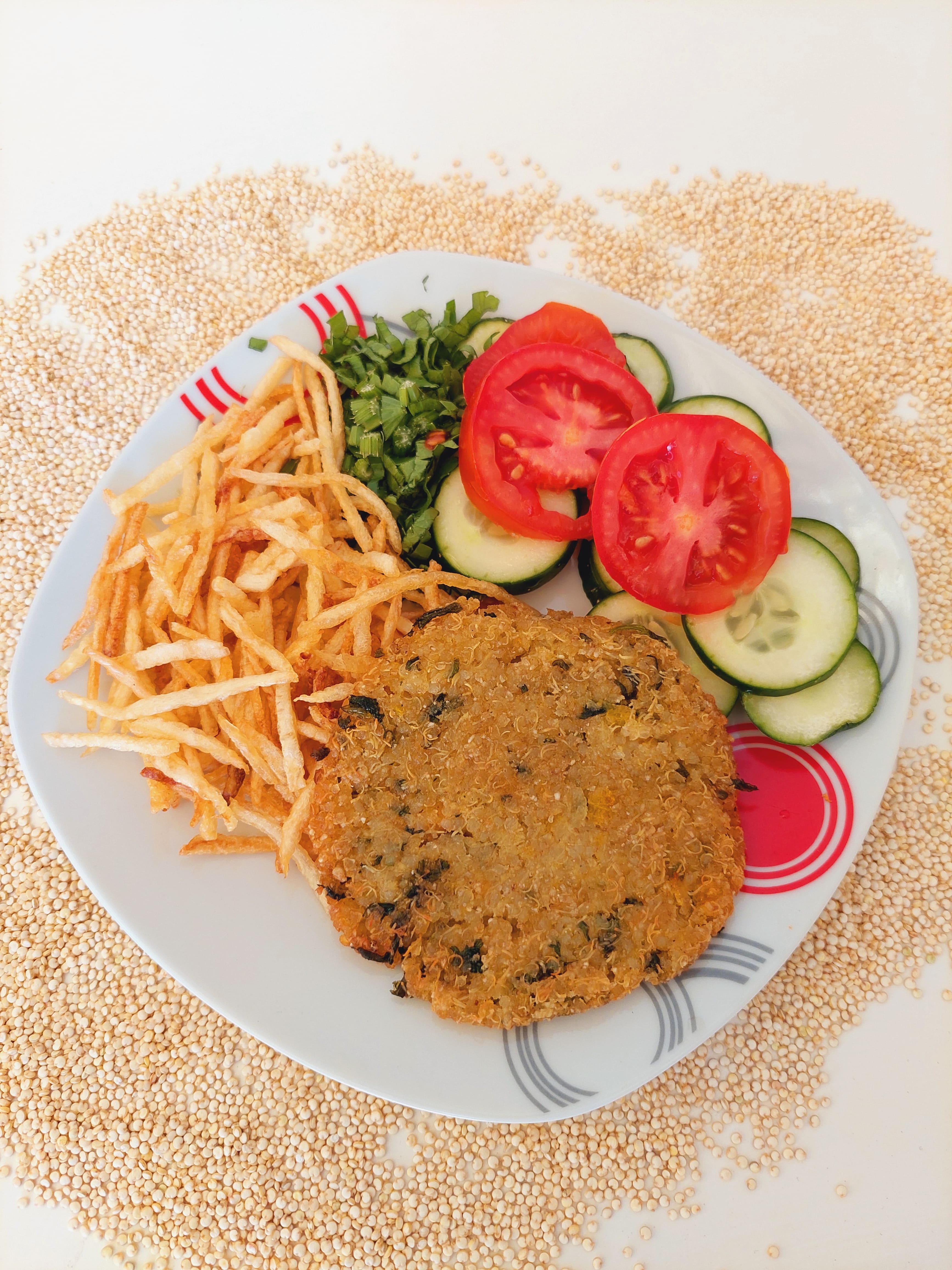 Ecotambo - Hamburguesa de Quinua